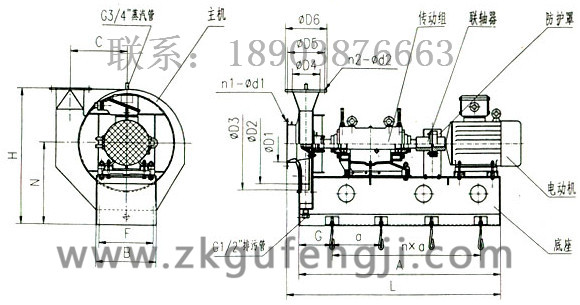 MQ、MZ煤氣增壓鼓風機系列